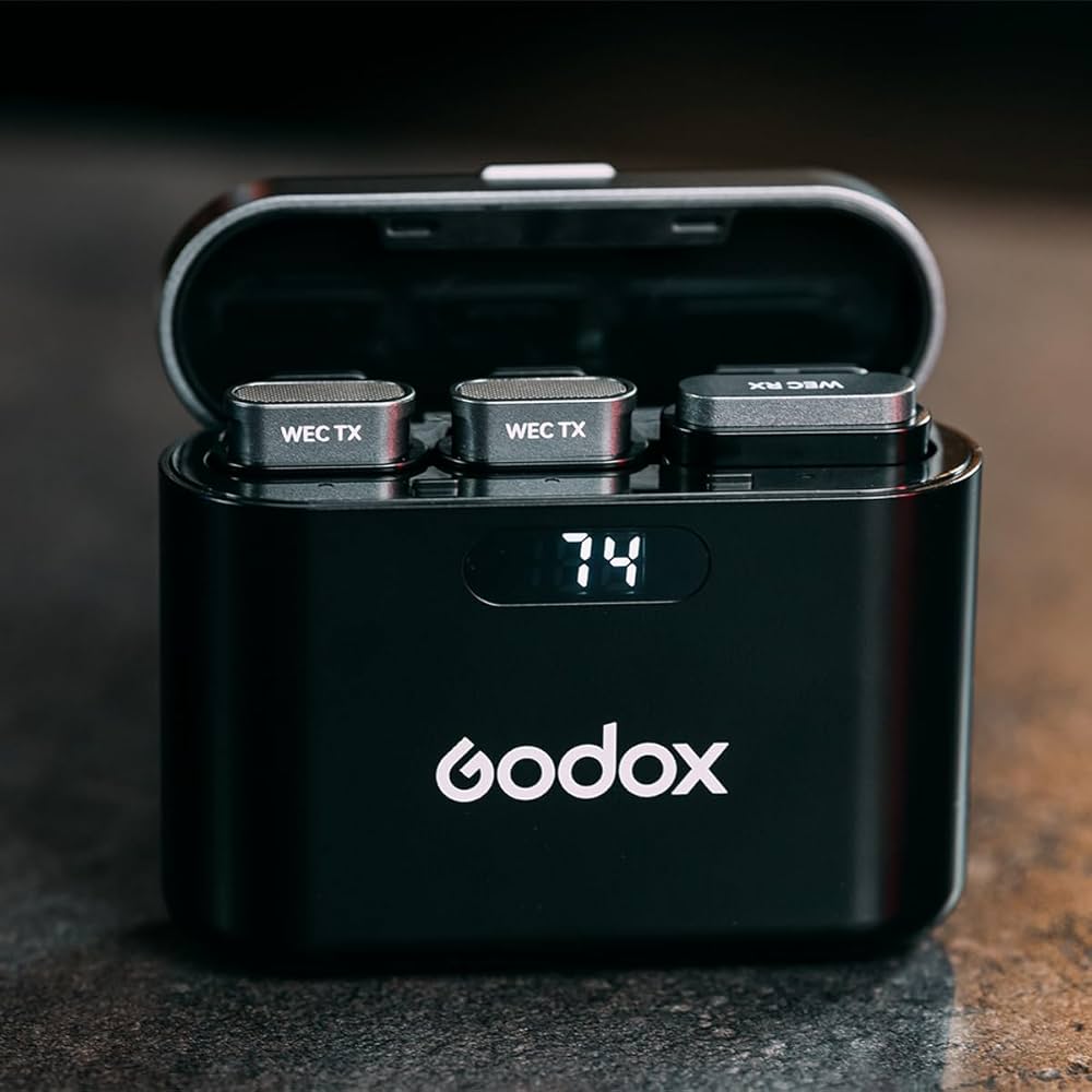 Amazon.com : GODOX WEC Kit2 2.4GHz Wireless Microphone with